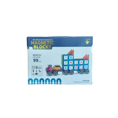 MAGNETIC BLOKS 99 PARÇA J084 *24