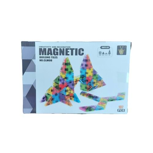 MAGNETIC BLOKS 107 PARÇA CLM08 *36