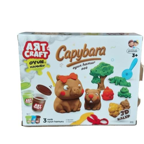 ART CRAFT CAPYBARA HAMUR SETİ 04136 *12