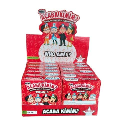 STAR MİNİ ACABA KİMİM OYUNU 066546 *120