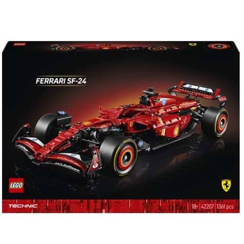 LEGO TECHNİC FERRARİ SF-24 F1 ARABA 42207 *1