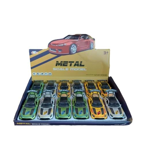 SEHER MÜZİKLİ METAL SPOR ARABA 3232D *84