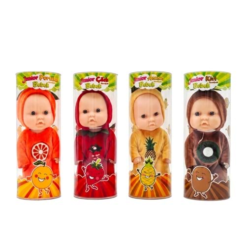 JUNIOR BEBİŞ MEYVE KOSTÜMLÜ PVC FANUS PKT 62454 *72