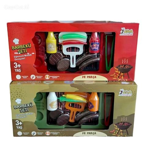 MANGAL SETİ 14 PRÇ MNT-001 *24