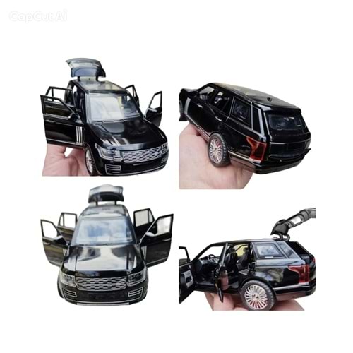 KUTULU 1:24 MODEL RANGE ROVER SV IŞIKLI Q2005B *24