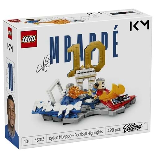 LEGO Editions Kylian Mbappe Unutulmaz Futbol Anları 43013