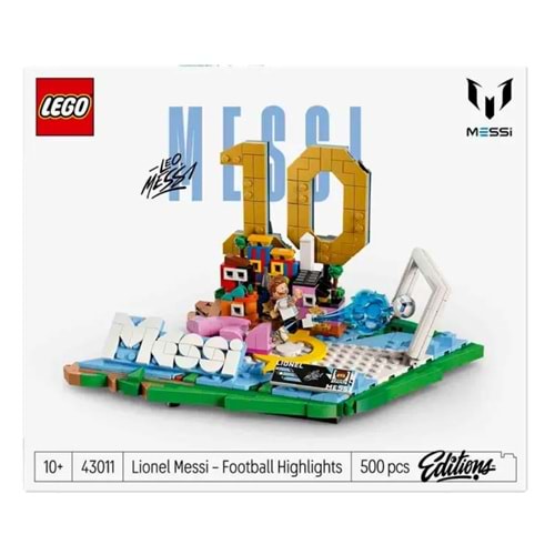 LEGO Editions Lionel Messi Unutulmaz Futbol Anları 43011