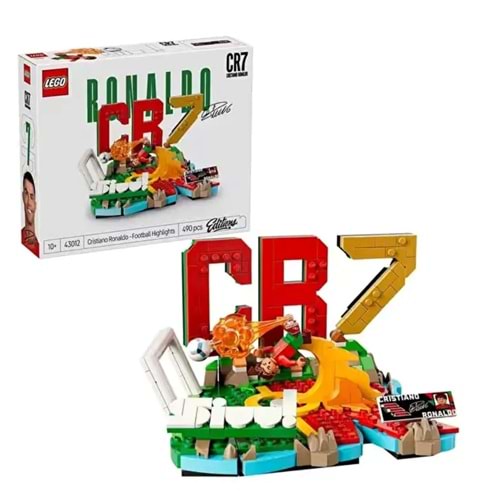 LEGO Editions Cristiano Ronaldo Unutulmaz Futbol Anları 43012