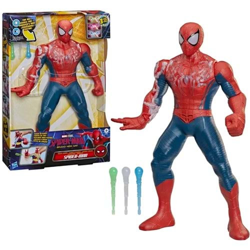 HSB Spider-Man 14.5 İNÇ ELEKTİRONİK Aksiyon Figürü G3408 *3