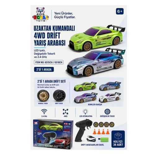 4*4 DRİFT ATAN UZ. KUM. ARABA 6515CH/6518C *36