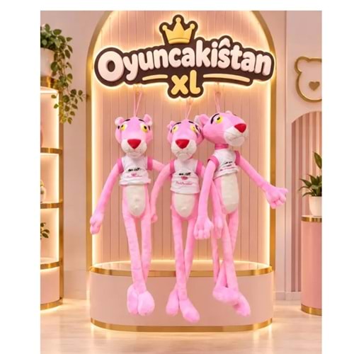 PELUŞ PEMBE PANTER 55 CM HYL-032 *72