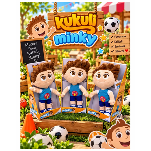 MINKY MÜZİKLİ PELUŞBAL 55073 *12