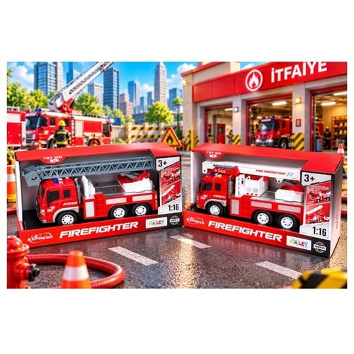 SEHER İTFAİYE IŞIKLI SESLİ WY350A *24