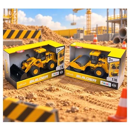 SEHER İŞ MAKİNASI SİLİNDİR - KEPÇE 2 ASORTİ IŞIKLI SESLİWY421A *18