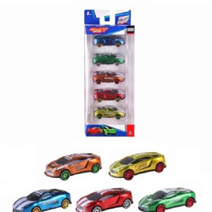5 Lİ SPEED RACER METAL ARABA TOY-26 *72