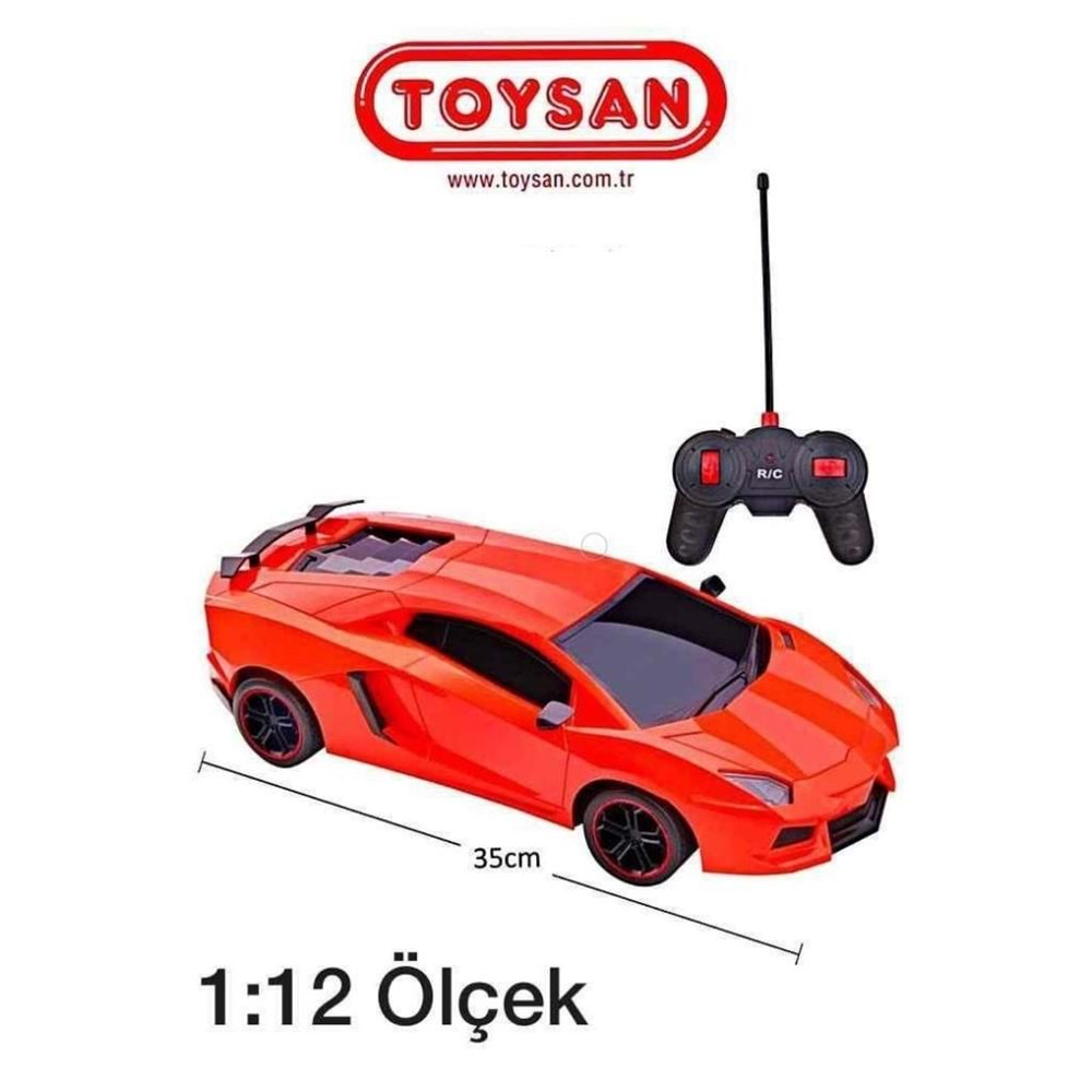 U/K ŞARJLI SUPER CAR LAMBORGHINI 1:12 TOY-01 (12)