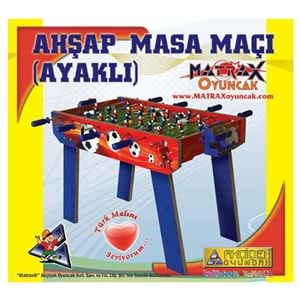 AHŞAP MASA MAÇI AYAKLI 403 (2)