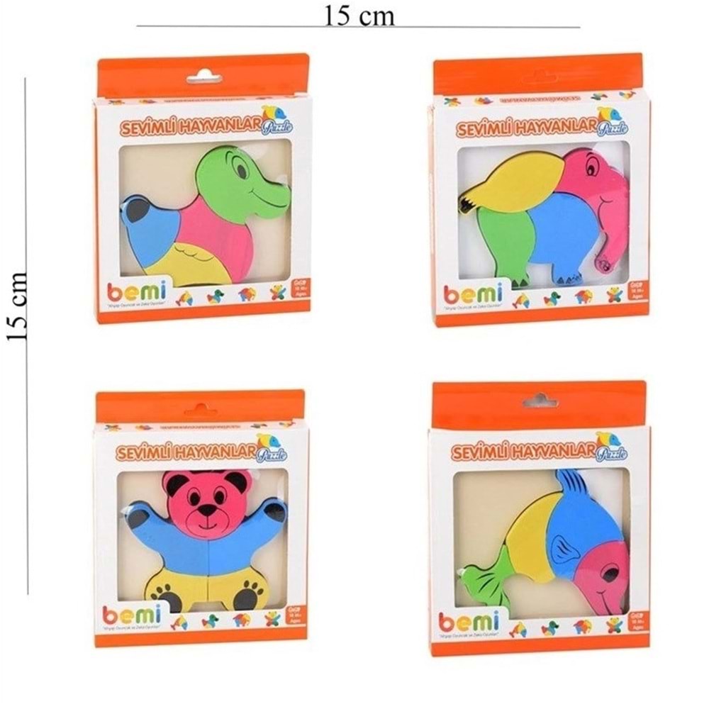 SEVİMLİ HAYVANLAR PUZZLE 04065 (48)
