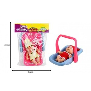 PVC POŞETLİ ANA KUCAKLI BEBEK LMN039 (48)