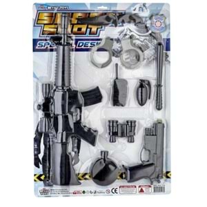 KARTELA TÜFEKLİ POLİS SETİ BYZ-113 (20)