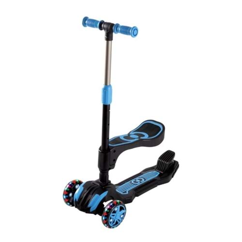 COOL WHEELS COMBO OTURAKLI SCOOTER MAVİ FR59557 (4)