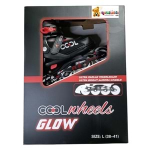 GLOW PATEN ULTRA PARLAK TEKERLEKLER KIRMIZI (38-41) FR38361 *6