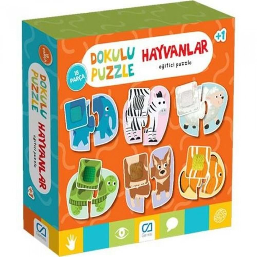 DOKU PUZZLE HAYVANLAR CA.5126 (12)