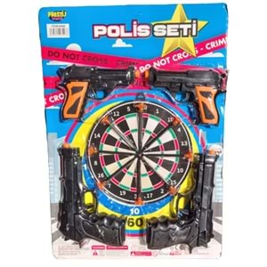 KARTELALI 4 TABANCALI POLİS SETİ 8080 *48