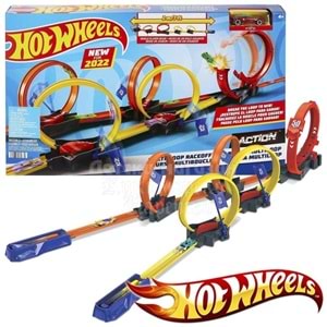 HOT WHEELS ÇOK ÇEMBERLİ YARIŞ SETİ HDR83 *4