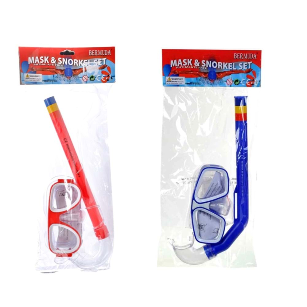 MASKE SNORKEL SET PVC PKT AK406-140 *72