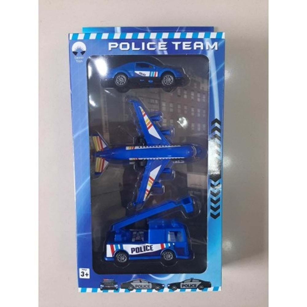 3 LÜ UÇAKLI POLİS SET DMR111 (74)