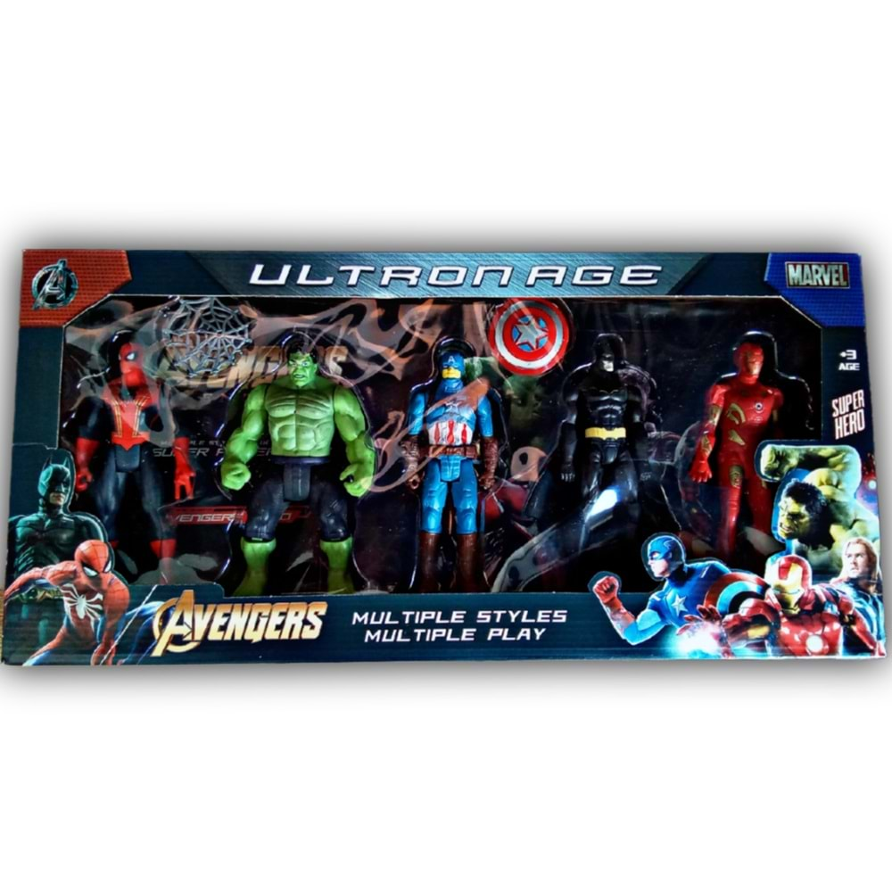 5 Lİ KARAKTER AVENGERS 2156-5 (36)