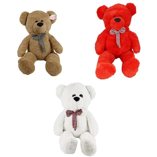 75CM PELUŞ BÜYÜK KURDELALI AYI 03083 *20