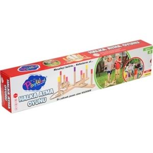 KUTUDA AHŞAP HALKA ATMA OYUNU ONY-352 * 18