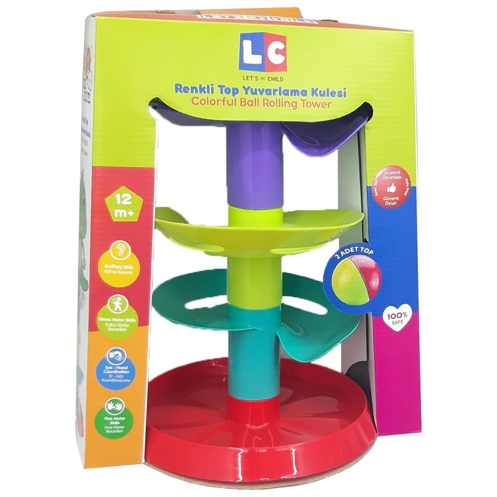 LC RENKLİ KULE TOP YUVARLAK LC-30956*24