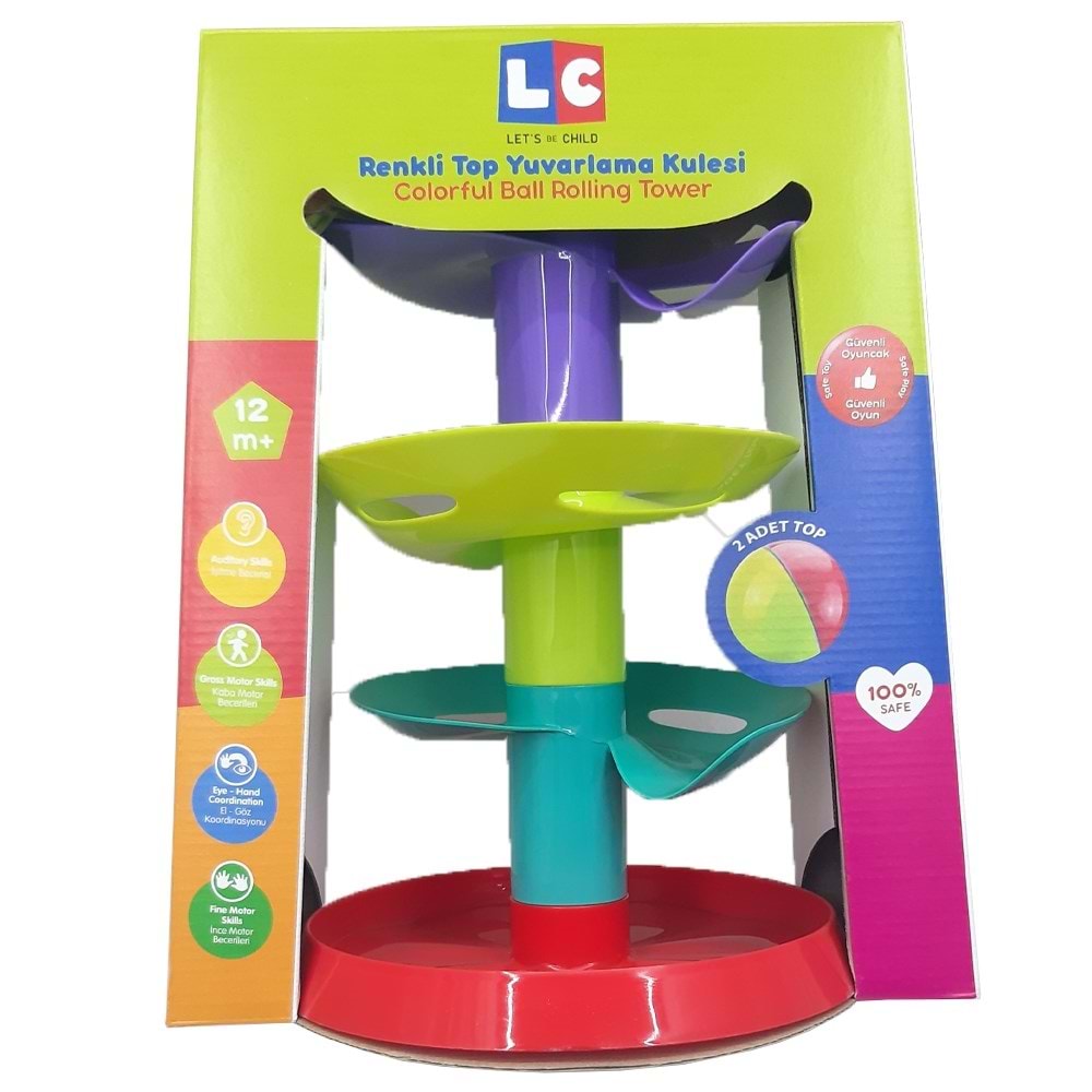 LC RENKLİ KULE TOP YUVARLAK LC-30956*24