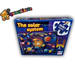 PLANETS OF SOLAR SYSTEM JUMBO PUZZLE 50 PRÇ. JP 31014*12