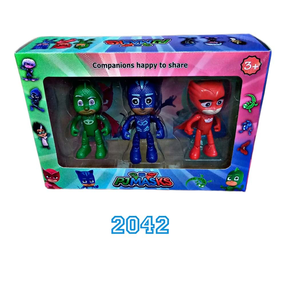 PJ MASK ÜÇLÜ KMB 2042*146