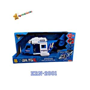HEROES TOYS HELİKOPTER POLİS SETİ ERN-2001 *12