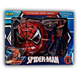 KUTULU MASKELİ SPİDERMAN SET FAB.7212 *48