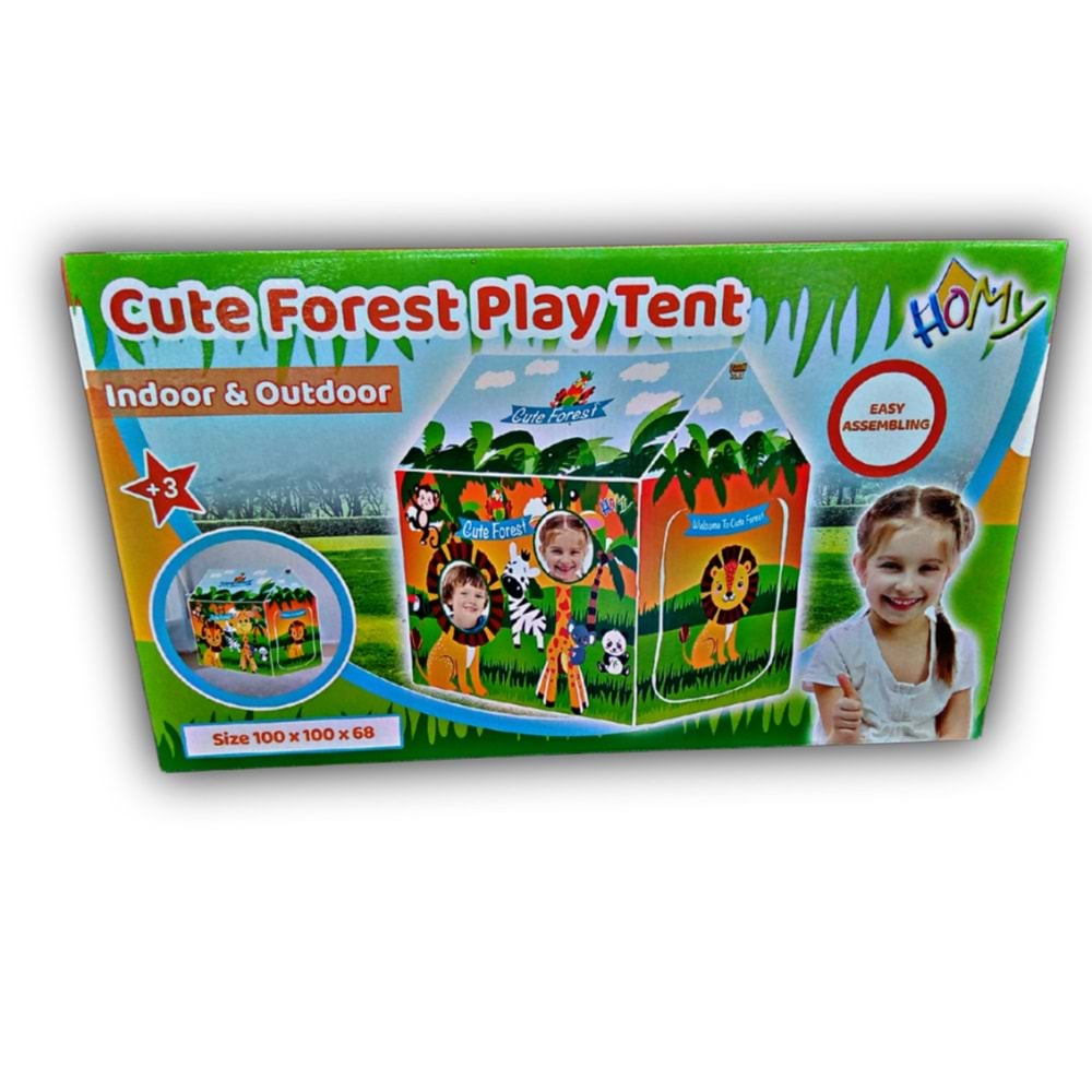 HOMY SEVİMLİ ORMAN OYUN EVİ FR57768 *18
