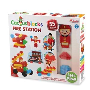 KAKTÜS BLOKLAR İTFAİYE 55 PCS 03308 *16