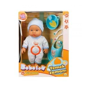 - SUN-SABC-DZM-BEBEK SET BEBELOU YEMEK ZAMANI SESLİ GÜLEN AKS.35CM.2R. 8680863023860