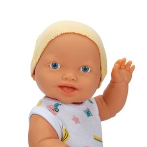 - SUN-SABC-DZM-BEBEK NAZ SAÇSIZ SESLİ GÜLEN/AĞLAYAN 23CM.2A. 8680863022078