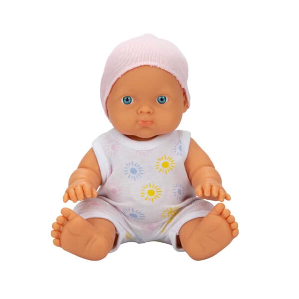 - SUN-SABC-DZM-BEBEK NAZ SAÇSIZ SESLİ GÜLEN/AĞLAYAN 23CM.2A. 8680863022078