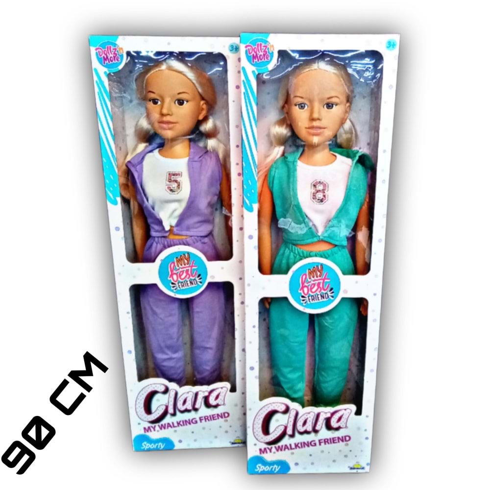 - SUN-SABC-DZM-MNK.BEBEK CLARA SPORTY WALKING DOLL 80CM.2A. 8680863035313