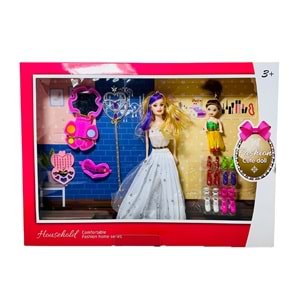 MAKYAJLI BEBEK GELİN SETİ 201C*30