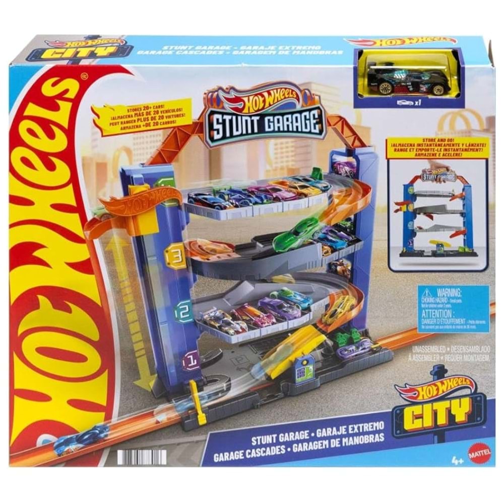 MATE-HOT WHEELS MINI GARAJ 3 GNL70 *3