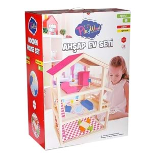 KUTUDA AHŞAP EV SETİ ONY-398 *3