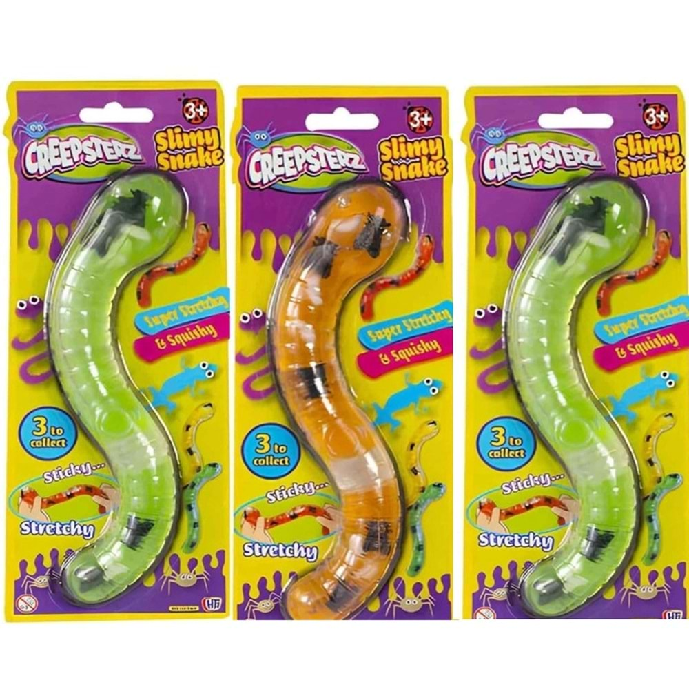 - SUN-HTI-CREEPSTERZ STRETCH HAYVANLAR SLIMEY SNAKE YMŞK.KRTL.3R. 5050837540113